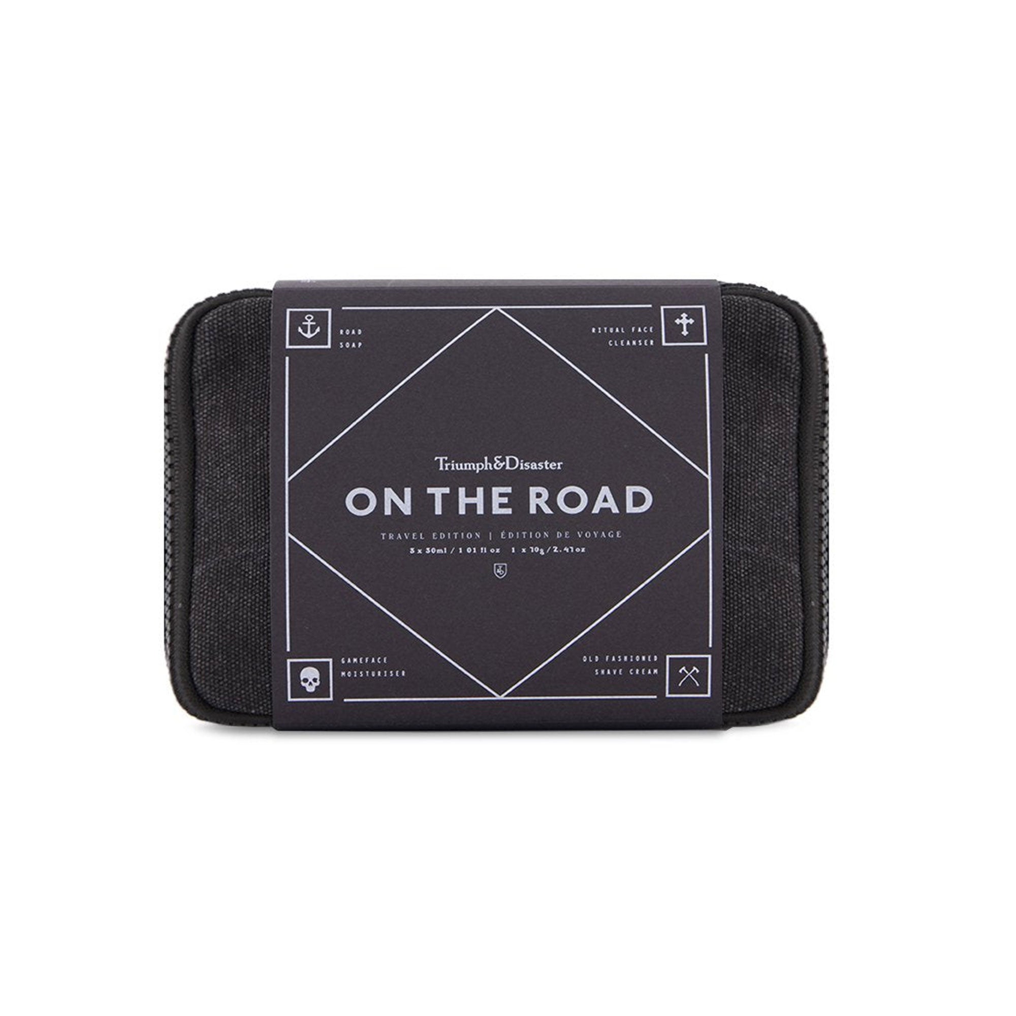 Triumph & Disaster On The Road Travel Kit 2.0, Packaging